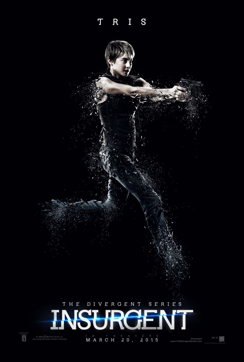 Insurgent (2015) original theatrical movie poster - Advance Style A