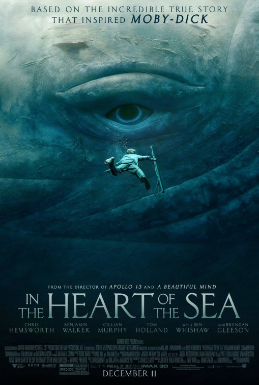 In the Heart of the Sea (2015) original theatrical movie poster - Final