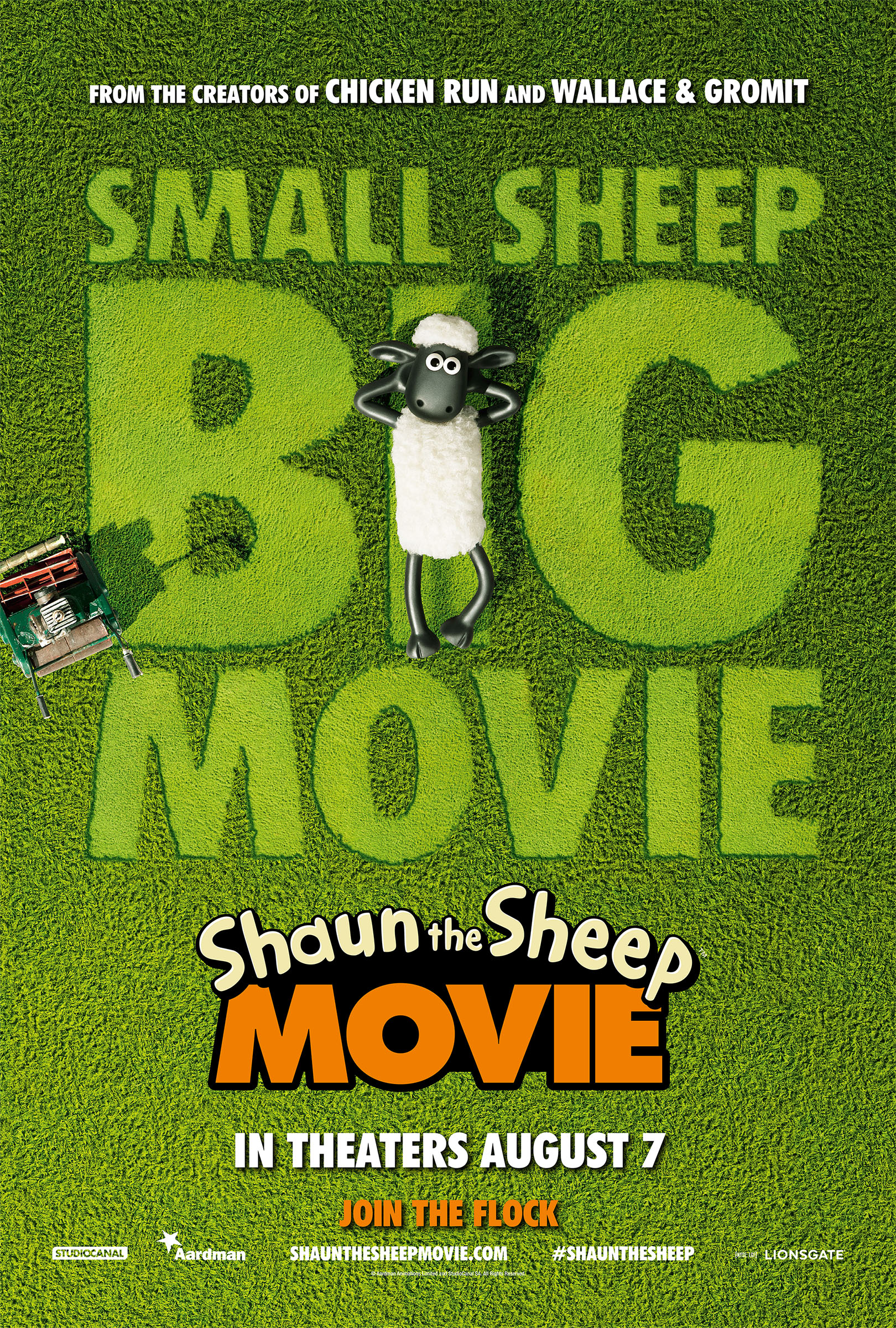 Shaun the Sheep Movie (2015) original theatrical movie poster - Advance