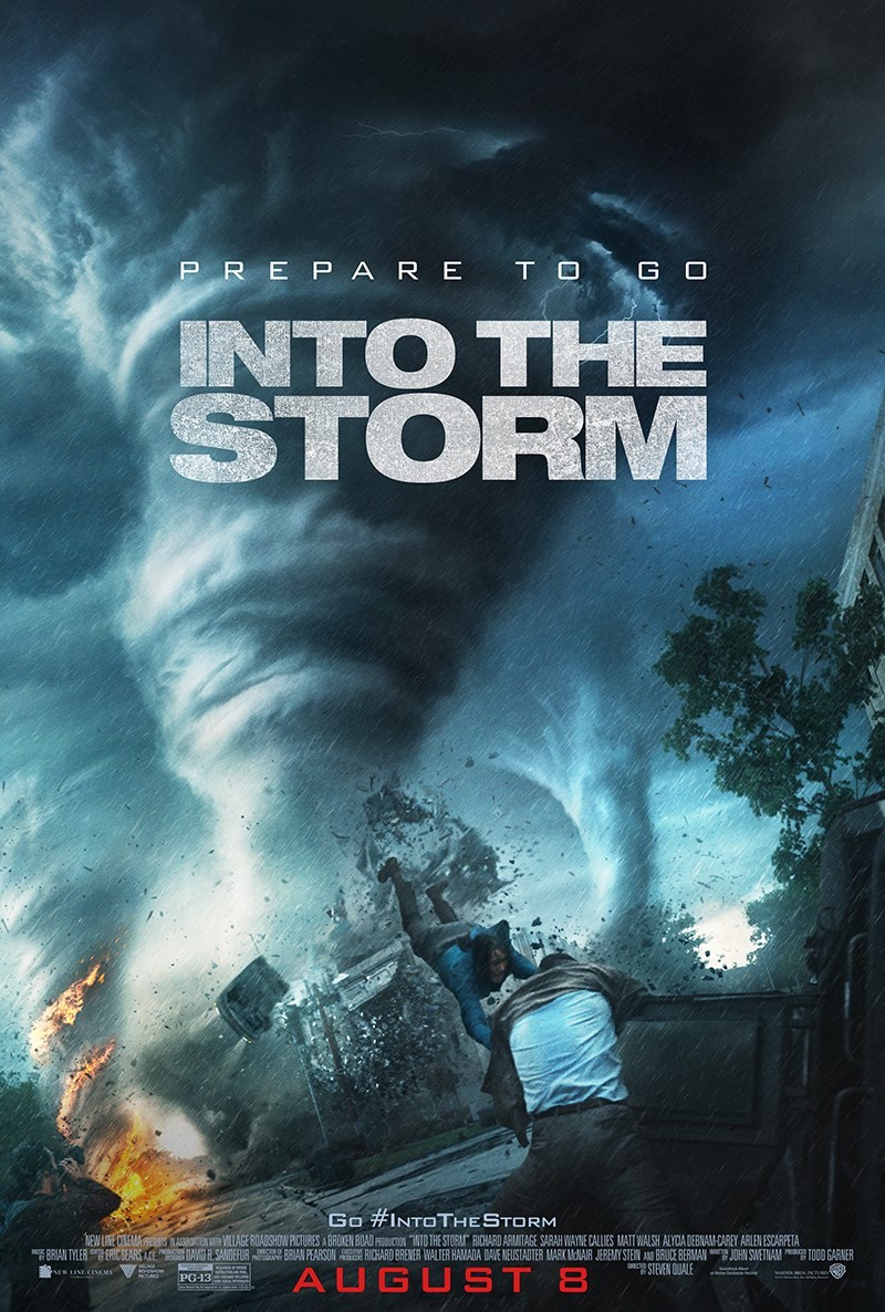 Into the Storm (2014) original theatrical movie poster - Final