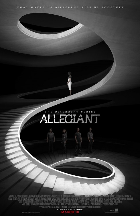 Allegiant (2016) original theatrical movie poster - Style B