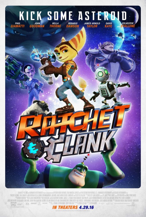 Ratchet & Clank (2016) original theatrical movie poster - Final
