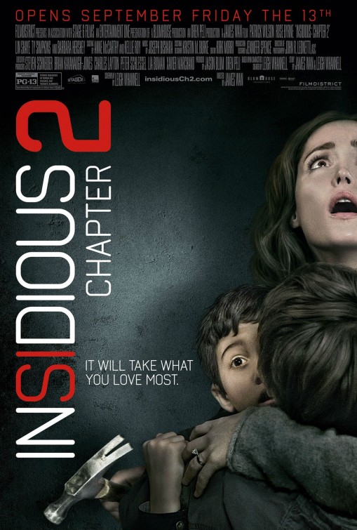 Insidious: Chapter 2 (2013) original theatrical movie poster - Final