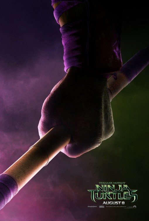 Teenage Mutant Ninja Turtles (2014) original theatrical movie poster - Advance Style B