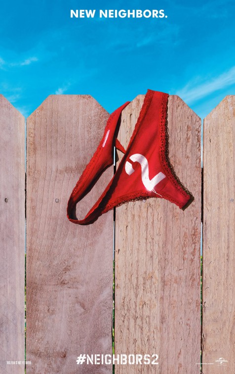 Neighbors 2: Sorority Rising (2016) original theatrical movie poster - Advance