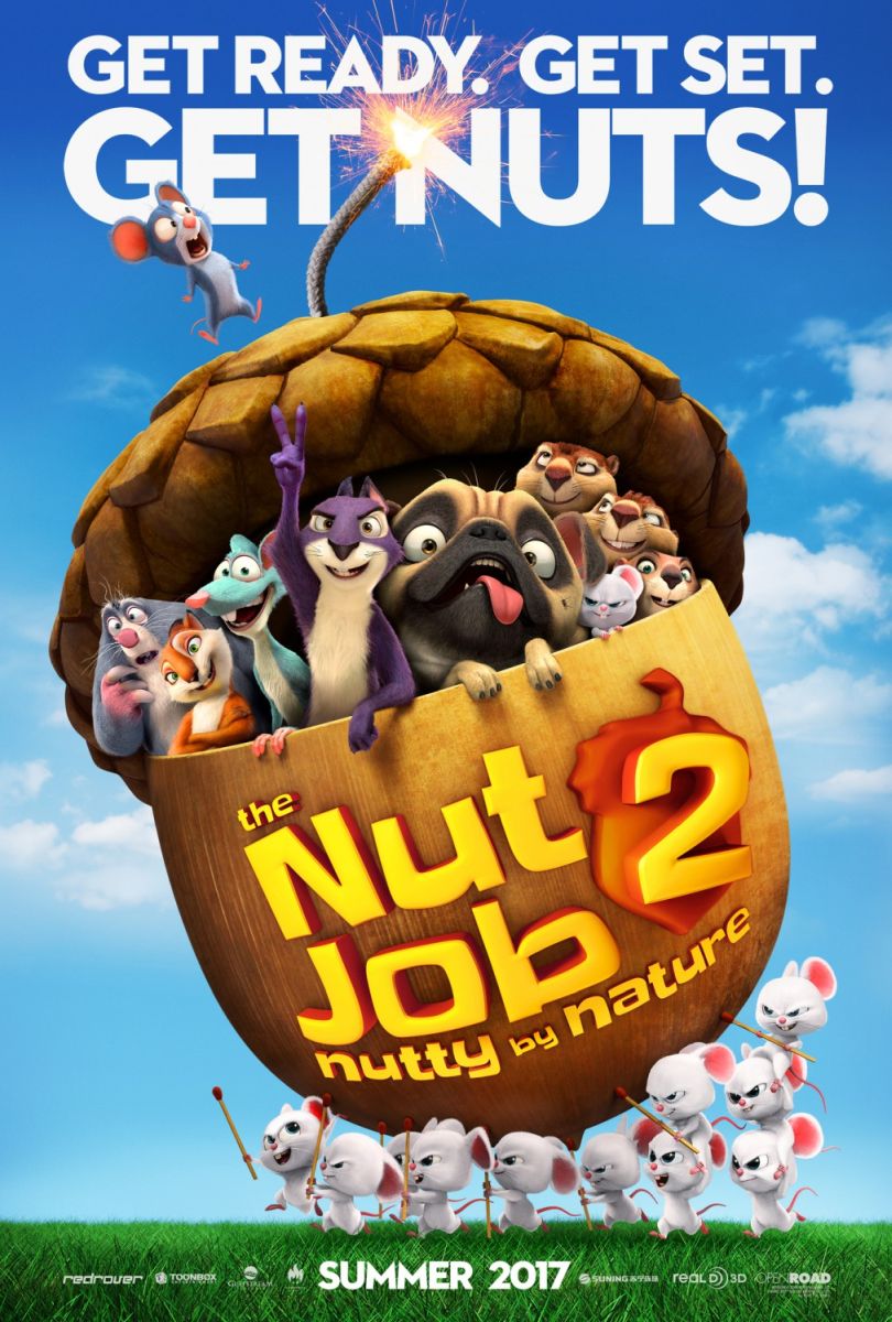 The Nut Job 2: Nutty by Nature (2017) original theatrical movie poster - Advance