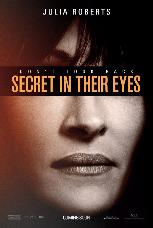 Secret in Their Eyes (2015) original theatrical movie poster - Advance Style B