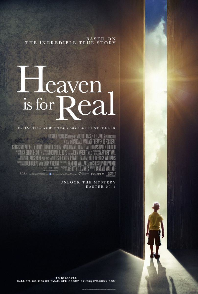 Heaven Is for Real (2014) original theatrical movie poster - Final