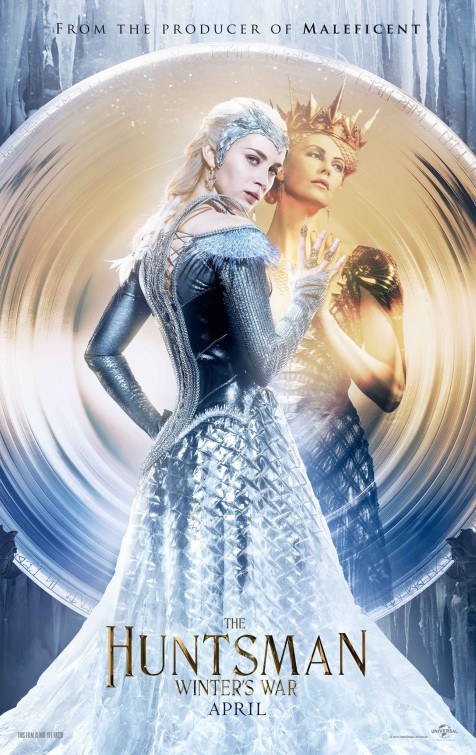 The Huntsman: Winter's War (2016) original theatrical movie poster - Advance Style A