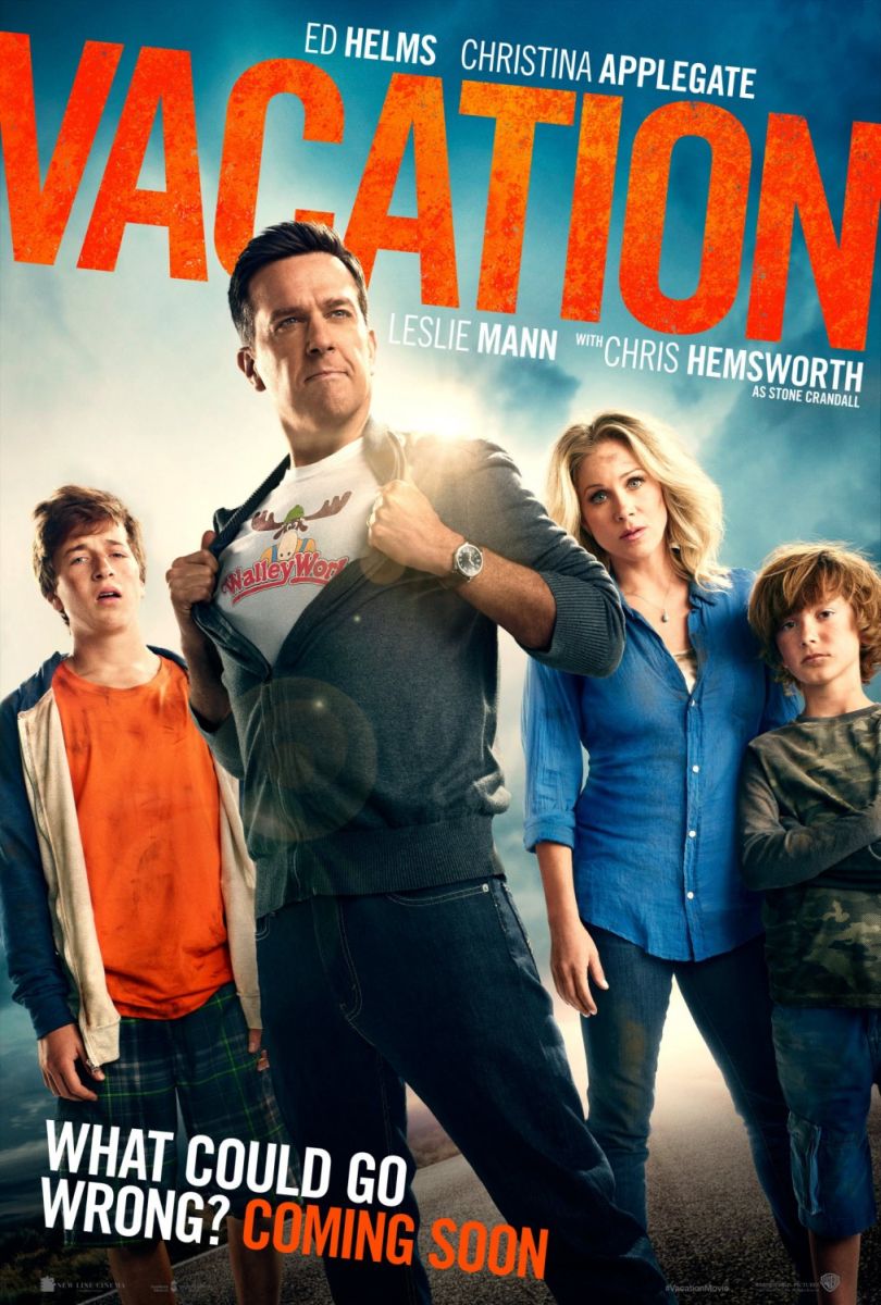 Vacation (2015) original theatrical movie poster - Advance