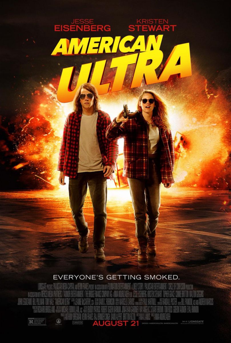 American Ultra (2015) original theatrical movie poster - Final