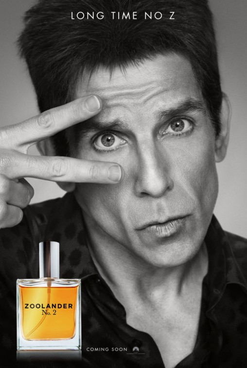 Zoolander 2 (2016) original theatrical movie poster - Advance