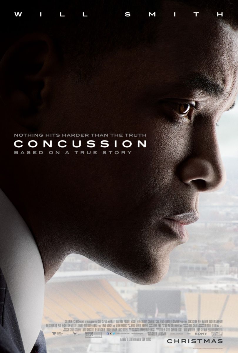 Concussion (2015) original theatrical movie poster - Final