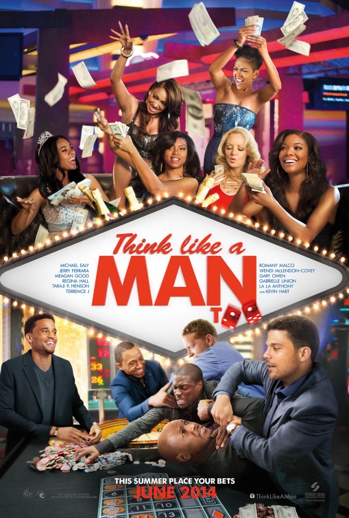 Think Like a Man Too (2014) original theatrical movie poster - Advance