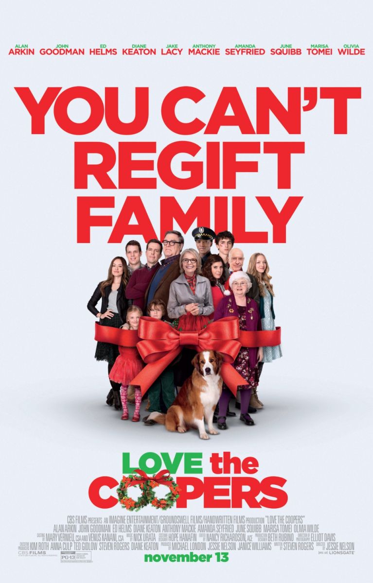Love the Coopers (2015) original theatrical movie poster - Final