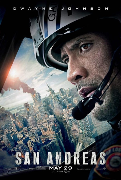 San Andreas (2015) original theatrical movie poster - Final