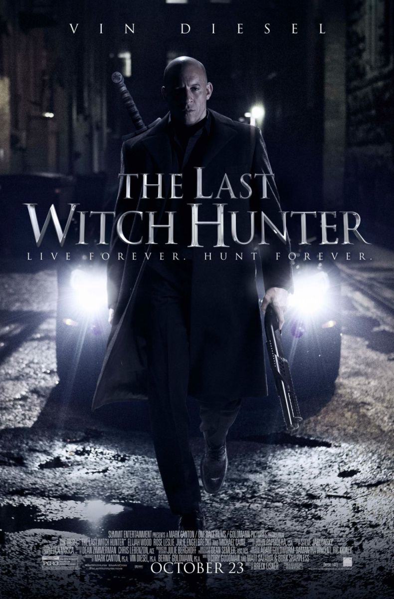 The Last Witch Hunter (2015) original theatrical movie poster - Final