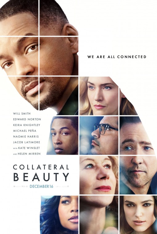 Collateral Beauty (2016) original theatrical movie poster - Advance