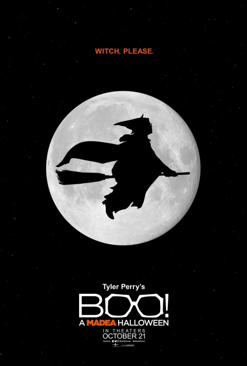 Boo! A Madea Halloween (2016) original theatrical movie poster - Advance Style B
