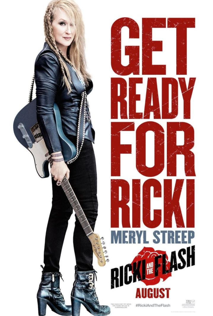 Ricki and the Flash (2015) original theatrical movie poster - Advance