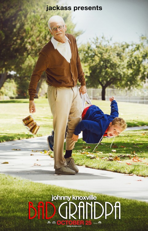 Bad Grandpa (2013) original theatrical movie poster - Advance