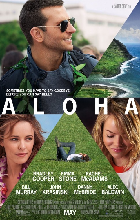 Aloha (2015) original theatrical movie poster - Final