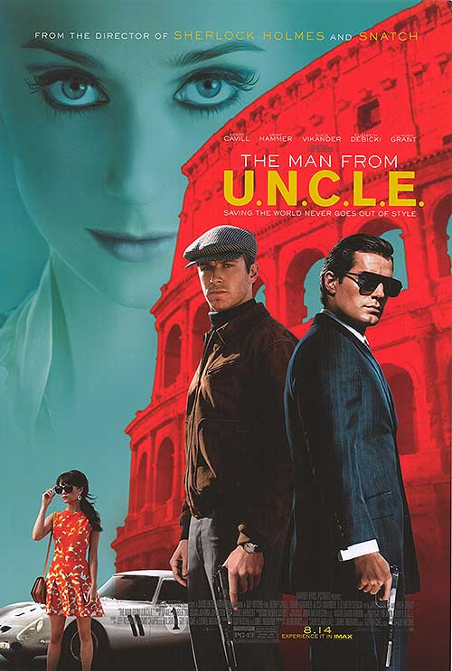 The Man from U.N.C.L.E. (2015) original theatrical movie poster - Final