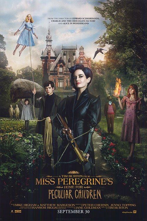 Miss Peregrine's Home for Peculiar Children (2016) original theatrical movie poster - International Final