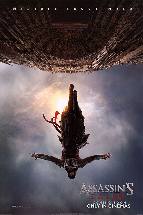 Assassin's Creed (2016) original theatrical movie poster - International Advance