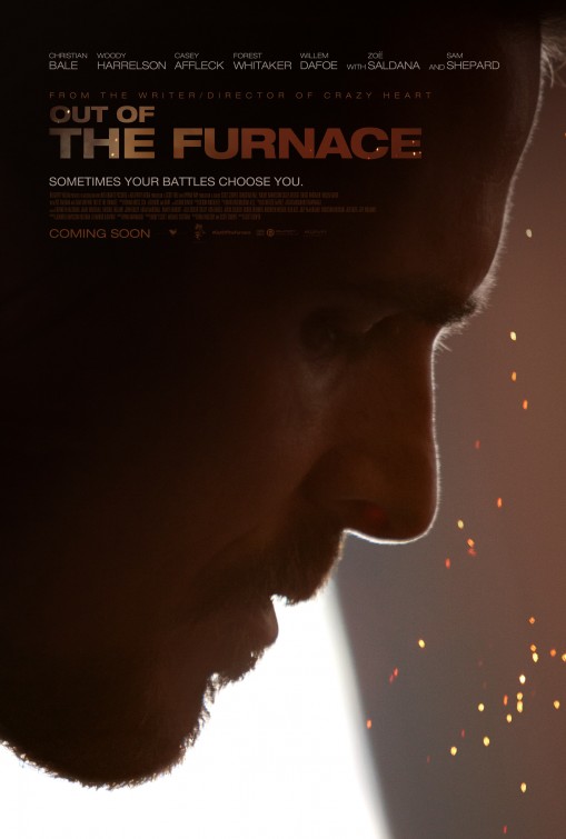 Out of the Furnace (2013) original theatrical movie poster - Advance
