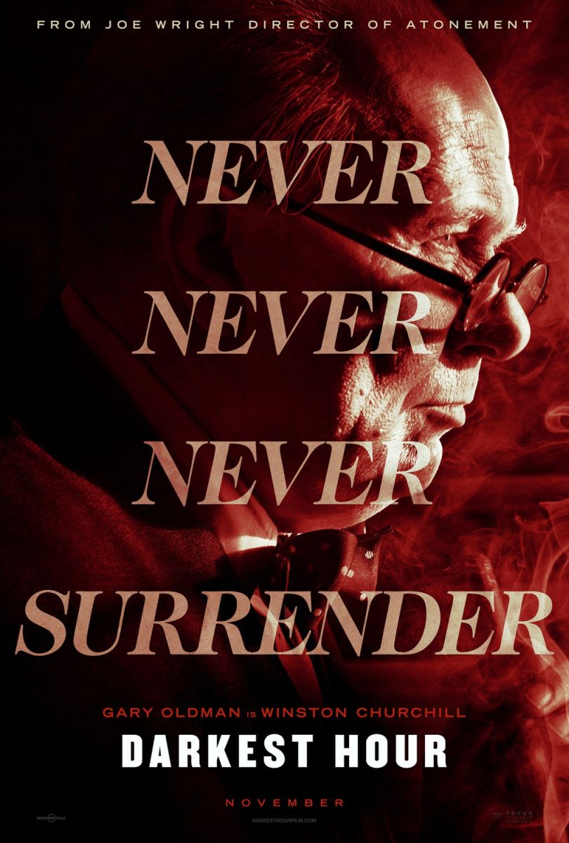 Darkest Hour (2017) original theatrical movie poster - Advance