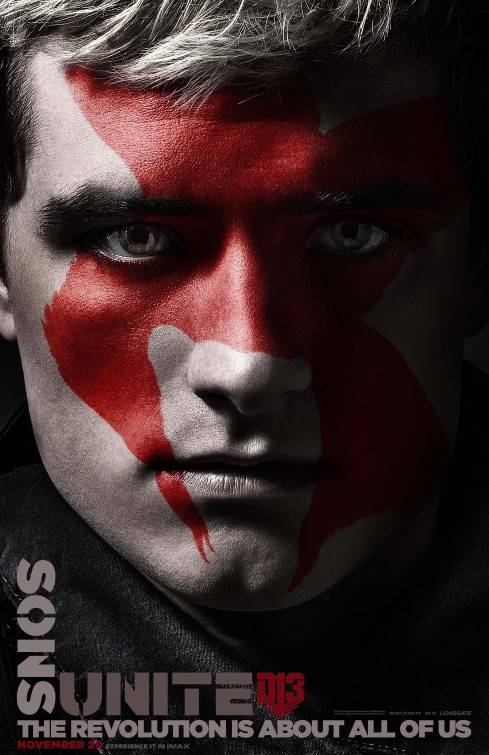 The Hunger Games: Mockingjay - Part 2 (2015) original theatrical movie poster - Advance Style F