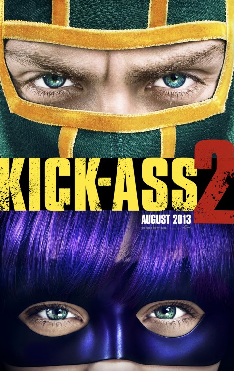 Kick-Ass 2 (2013) original theatrical movie poster - International Advance