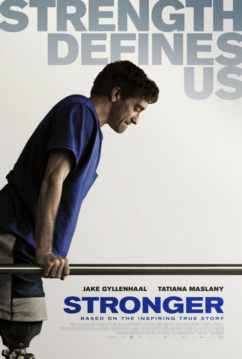 Stronger (2017) original theatrical movie poster - Final