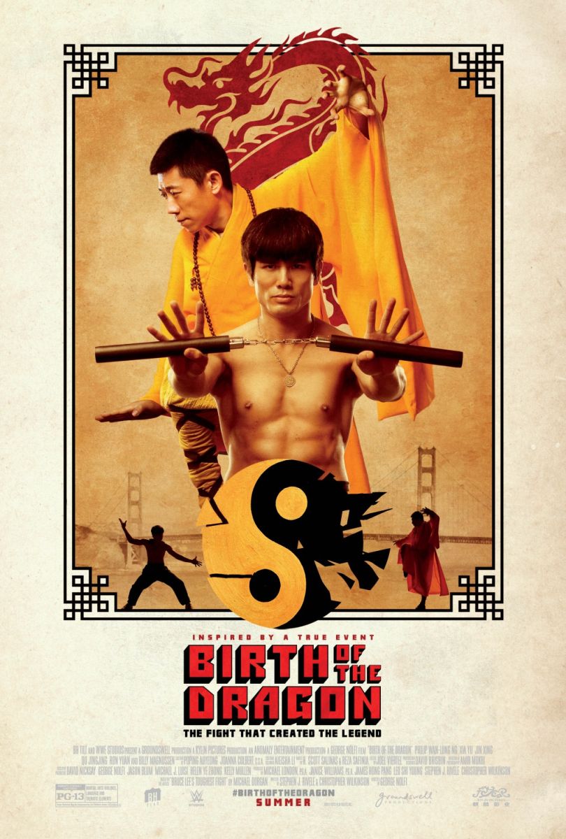 Birth of the Dragon (2017) original theatrical movie poster - Final