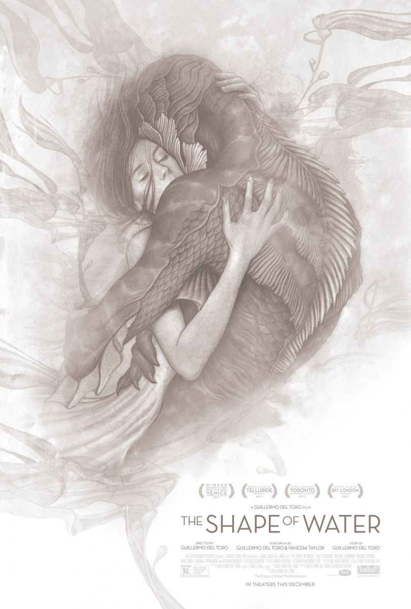 The Shape of Water (2017) original theatrical movie poster - International Advance