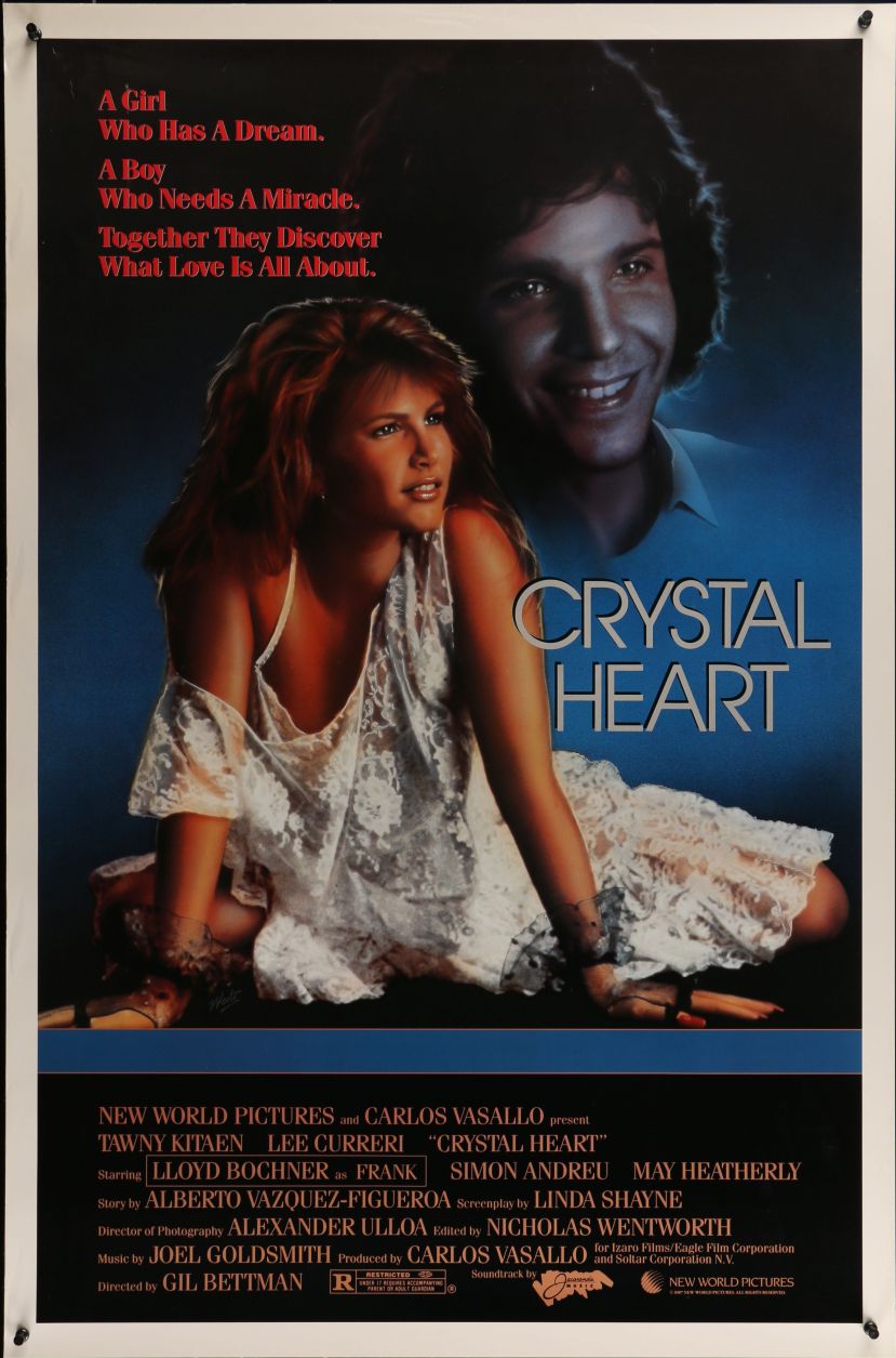 Crystal Heart (1986) original theatrical movie poster - Final