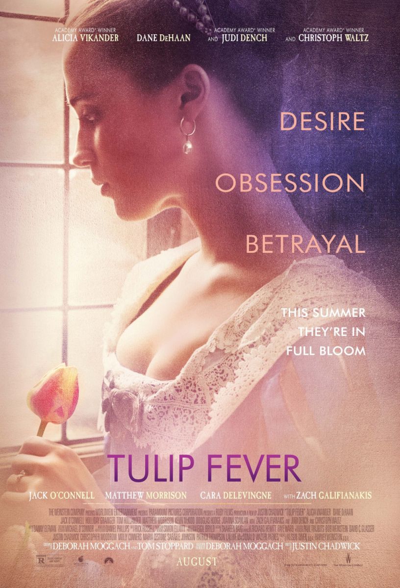 Tulip Fever (2017) original theatrical movie poster - Final