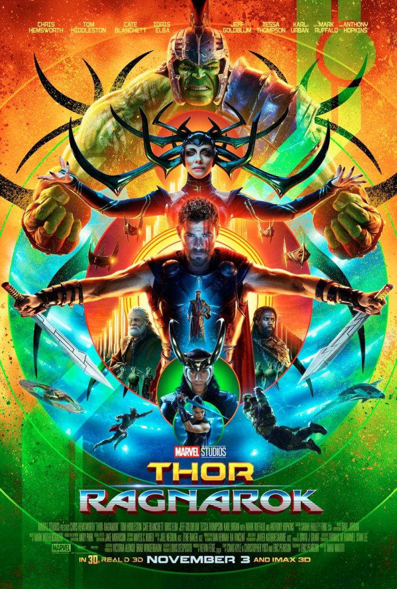 Thor: Ragnarok (2017) original theatrical movie poster - Final