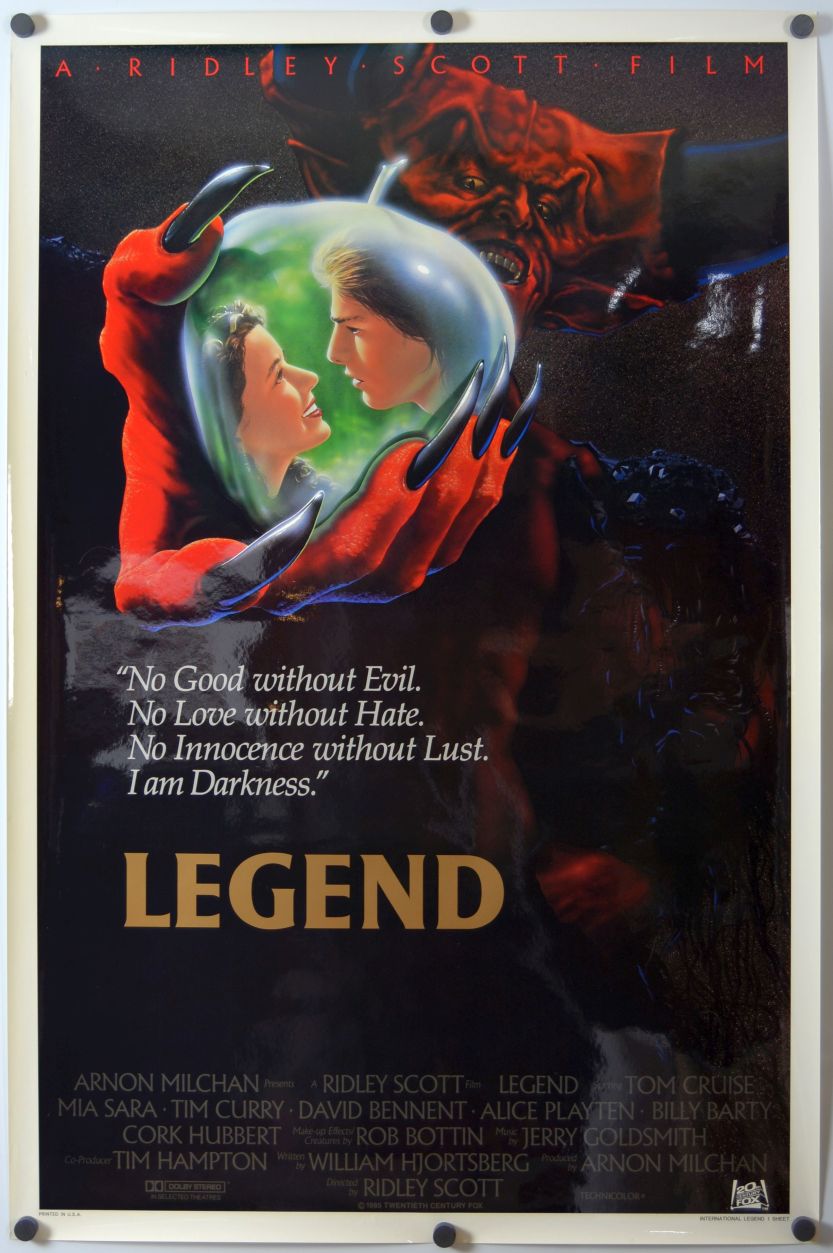 Legend (1986) original theatrical movie poster - International
