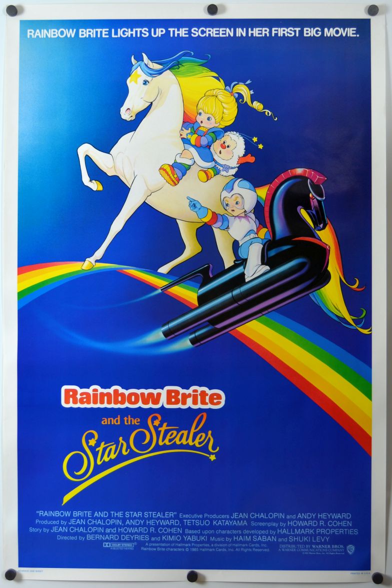 Rainbow Brite and the Star Stealer (1985) original theatrical movie poster - Final
