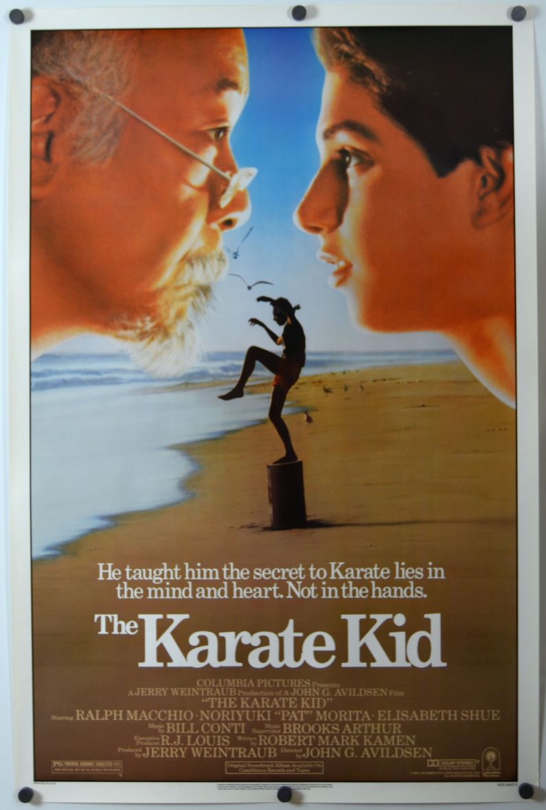 The Karate Kid (1984) original theatrical movie poster - Final