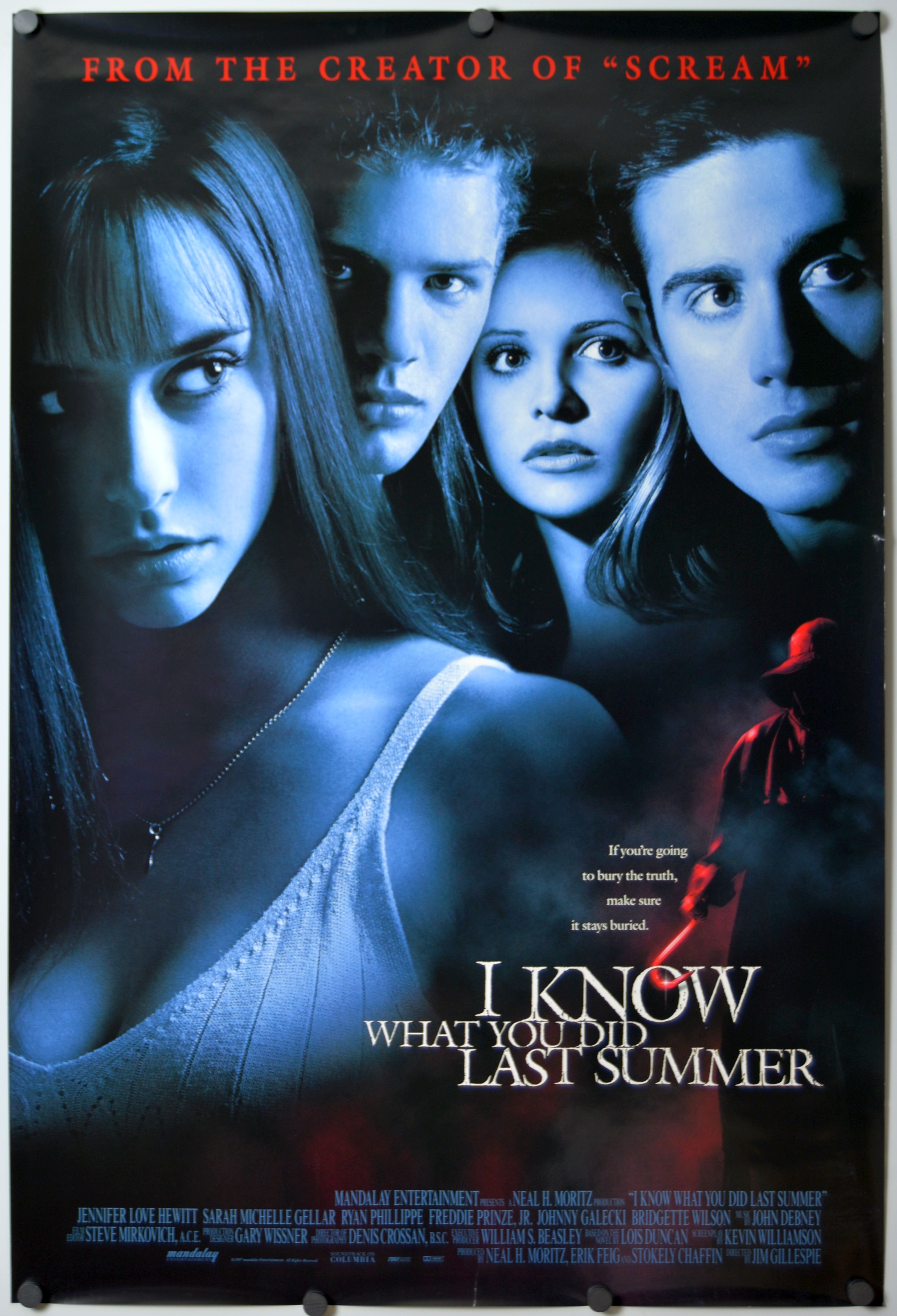 I Know What You Did Last Summer (1997) original theatrical movie poster - Final