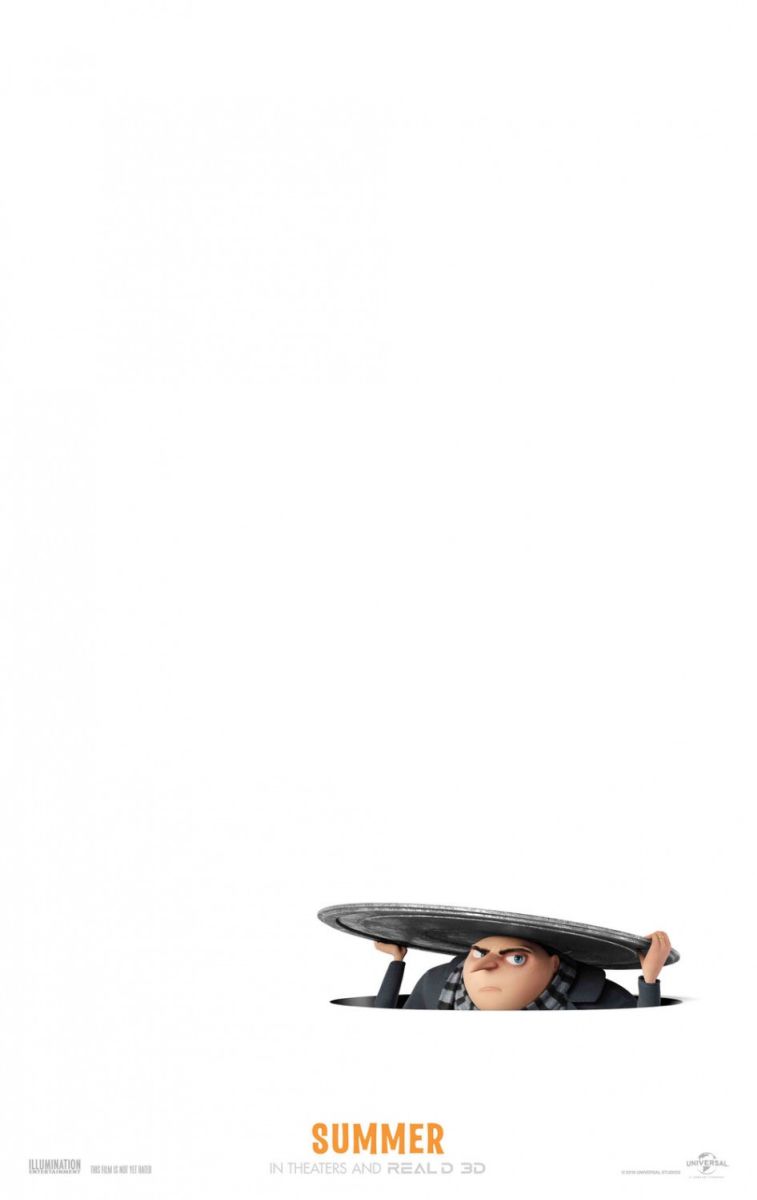 Despicable Me 3 (2017) original theatrical movie poster - Advance