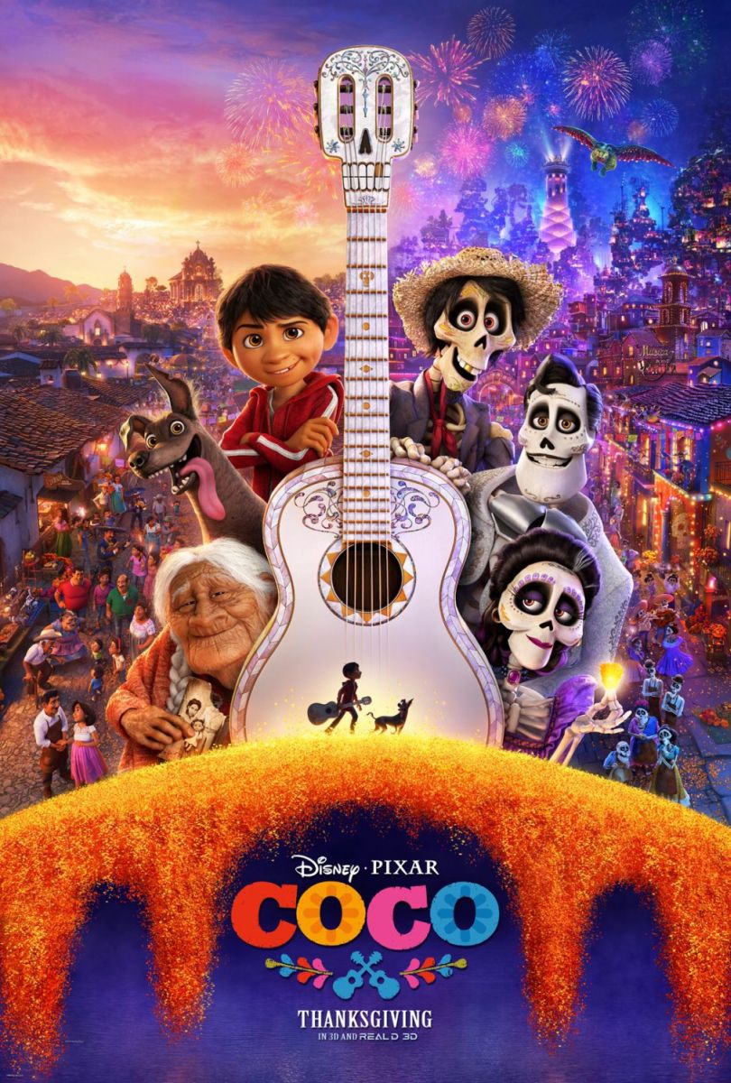 Coco (2017) original theatrical movie poster - Advance Style B