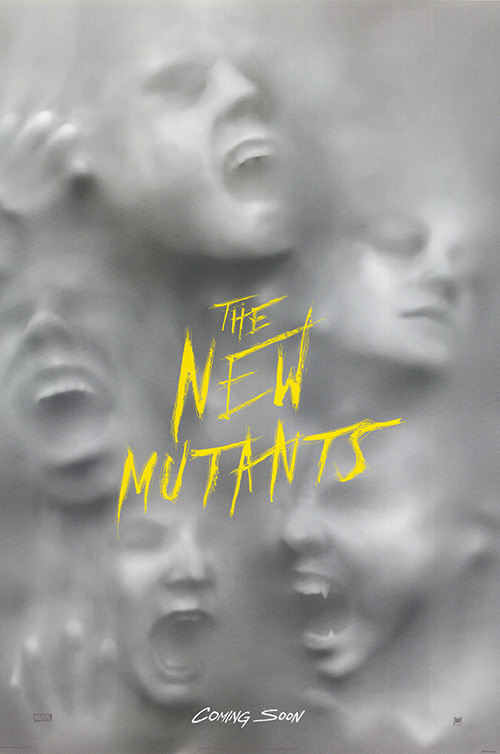 The New Mutants (2018) original theatrical movie poster - International Advance