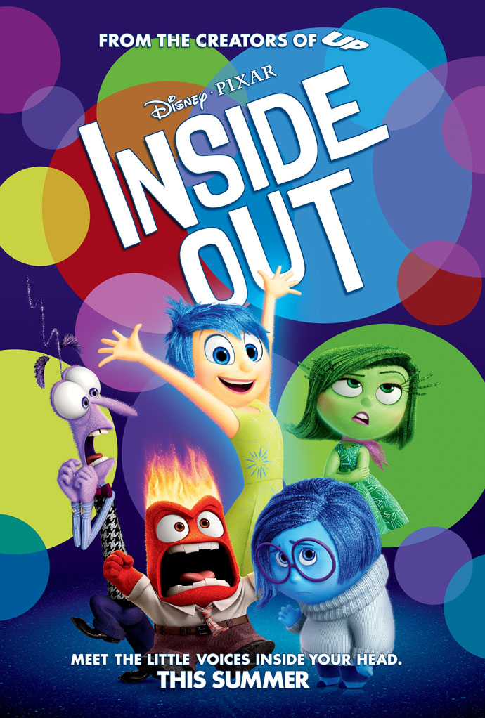 Inside Out (2015) original theatrical movie poster - International Final