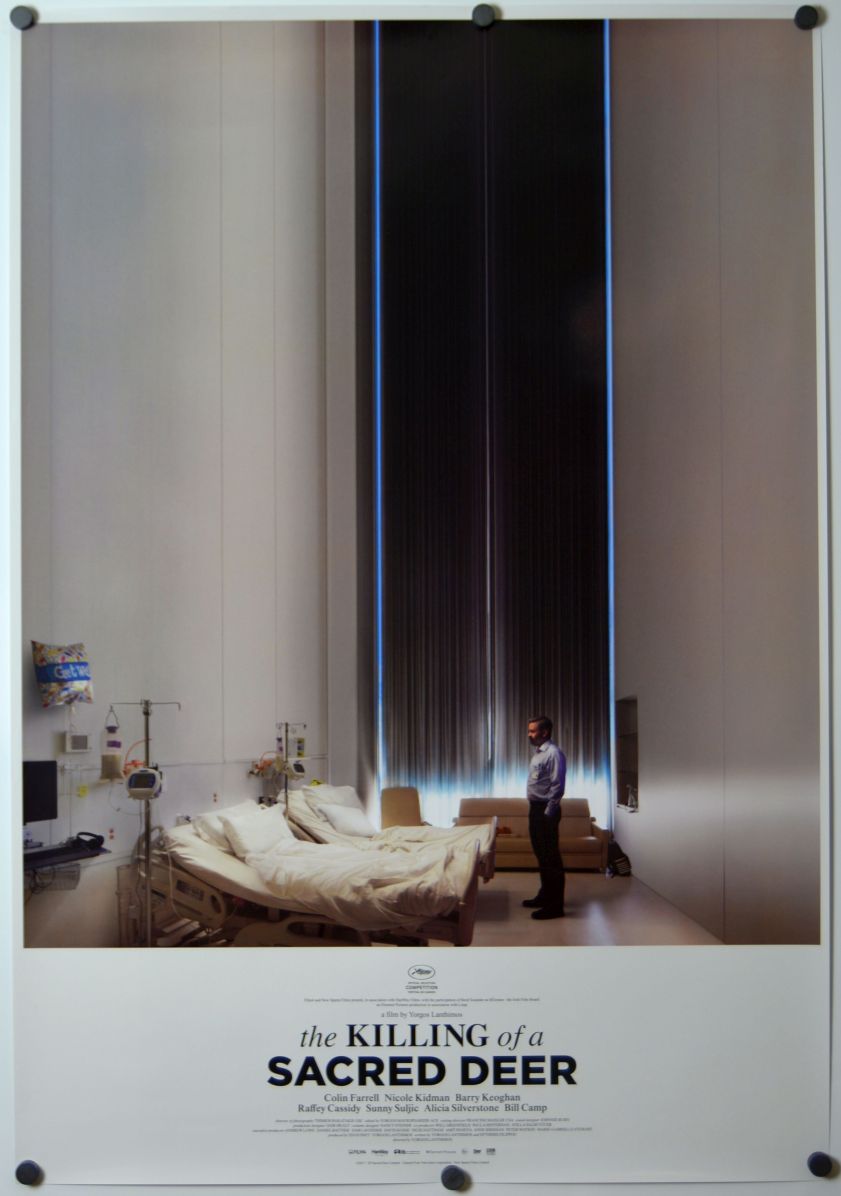 The Killing of a Sacred Deer (2017) original theatrical movie poster - Final