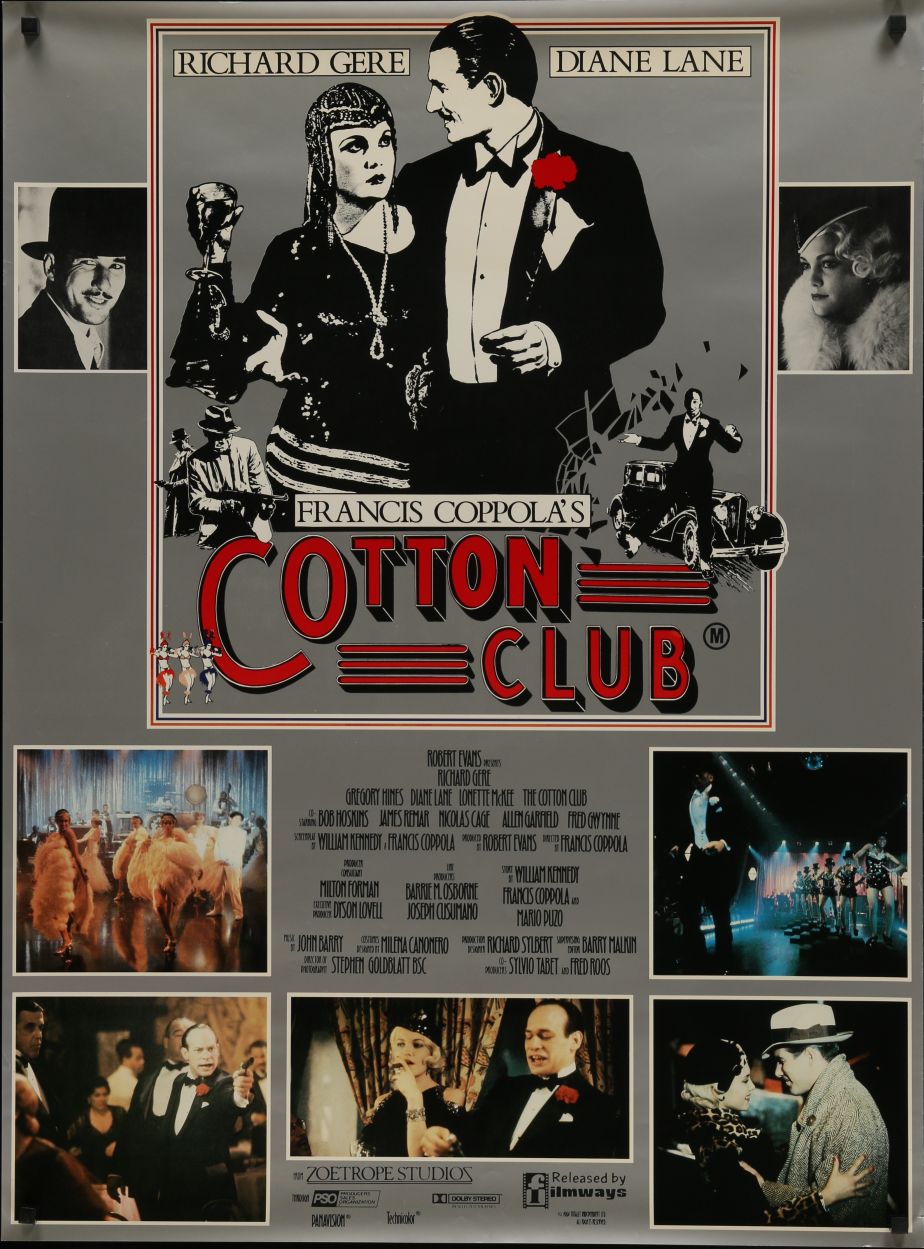 The Cotton Club (1985) original theatrical movie poster - Final