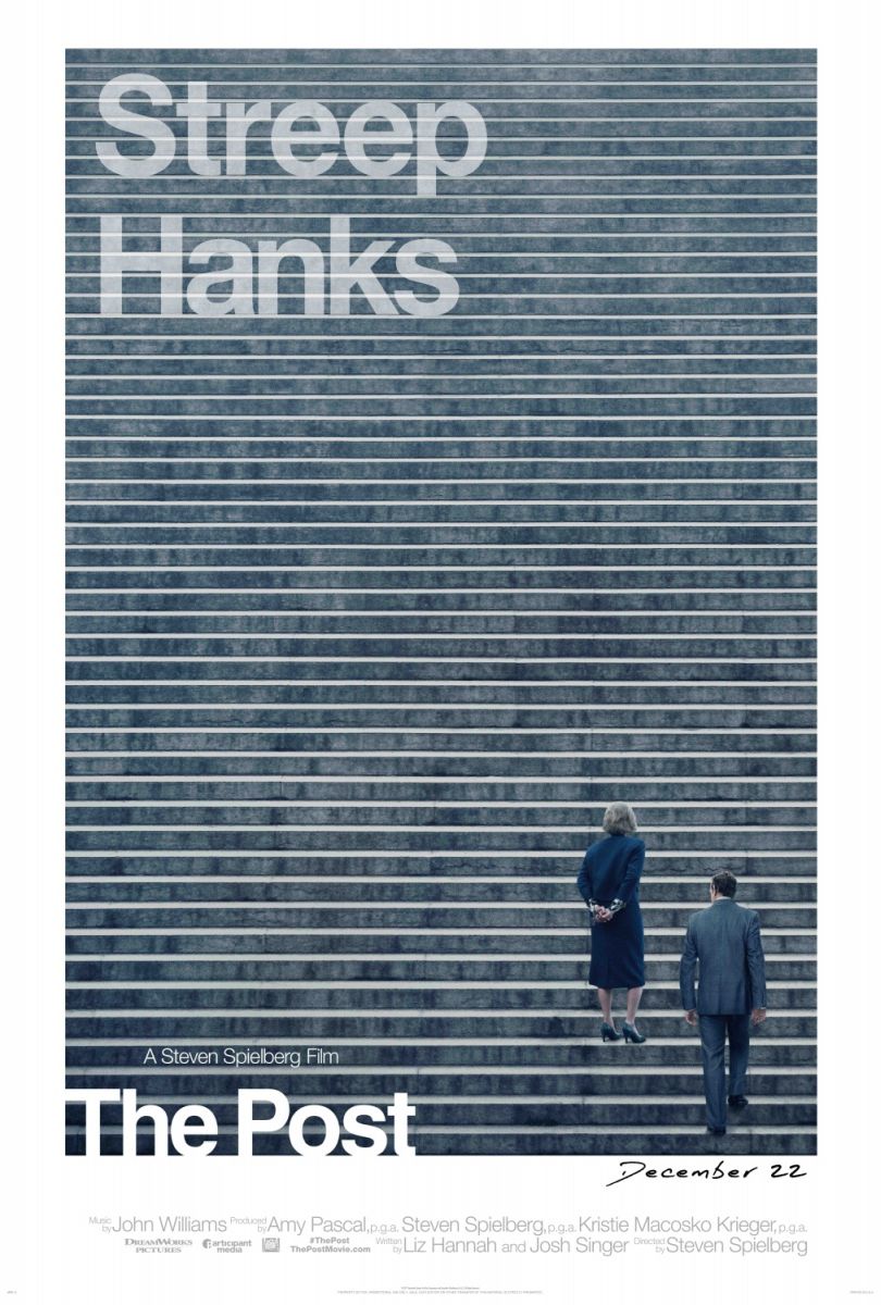 The Post (2017) original theatrical movie poster - Style A